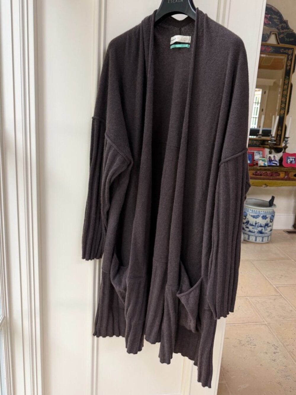 NWT- Cashmere Open-Front Cardigan - Picture 2 of 7